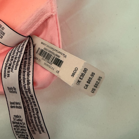 NWT Body By Victoria Bra - Picture 3 of 3